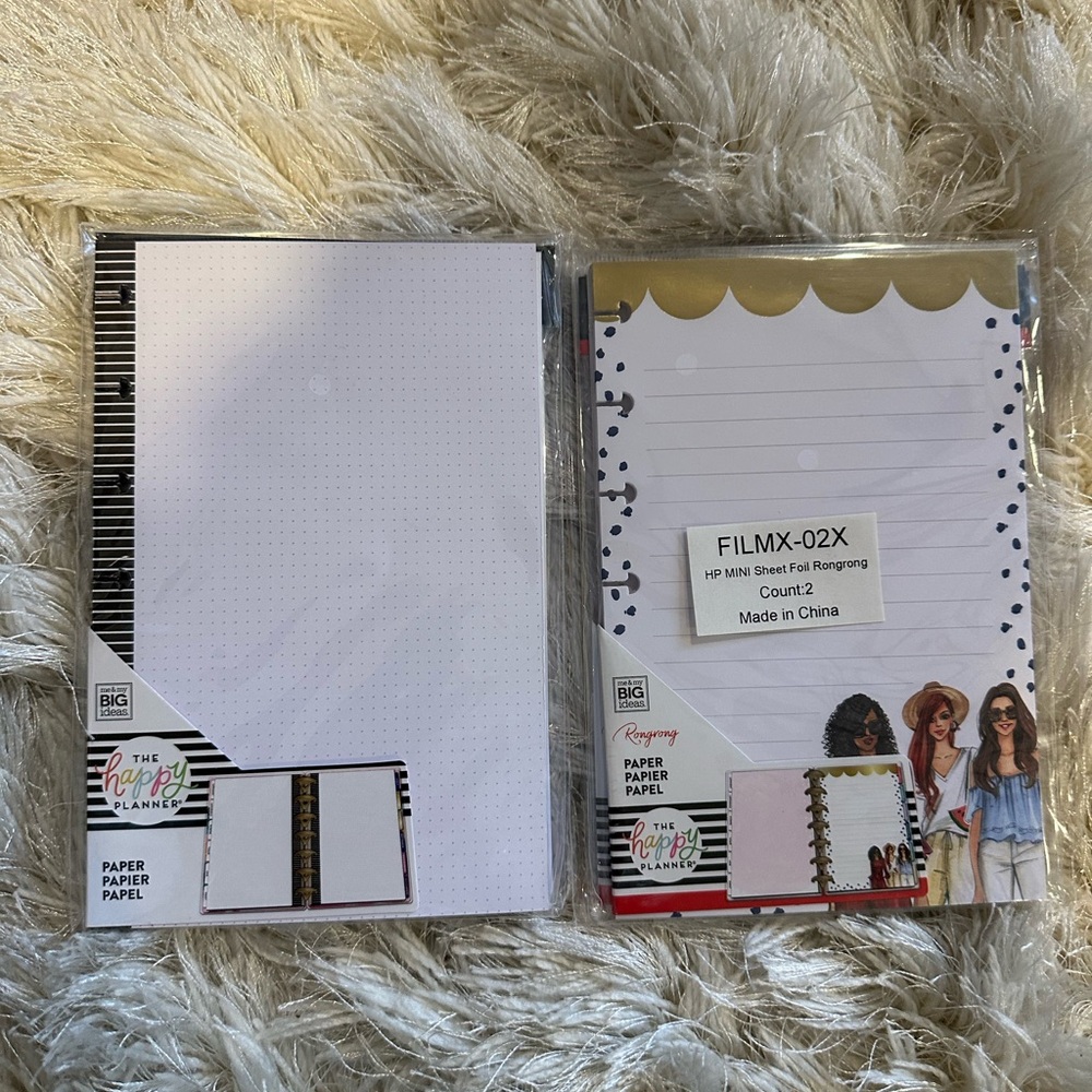 The Happy Planner Gold Cover with Notebook Inserts - Picture 6 of 6